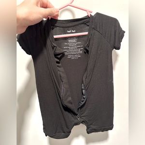 Little sleepies black shortie (3-6 mo.)